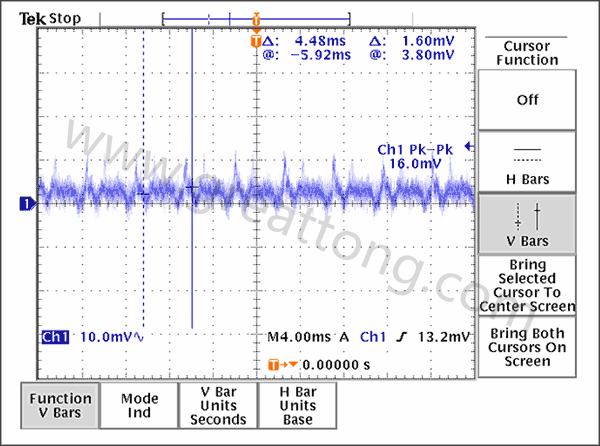  圖10. 在VCO電源端增加旁路電容后減小了噪聲。-深圳宏力捷