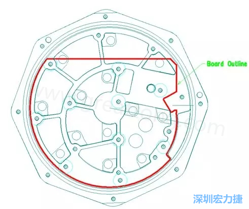 根據(jù)特定的機械規(guī)范設(shè)計PCB，以便其能放入防爆容器中-深圳宏力捷