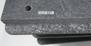 可加工性的合成石，可以用CNC洗出想要的形狀與機(jī)構(gòu)，可以媲美鋁合金