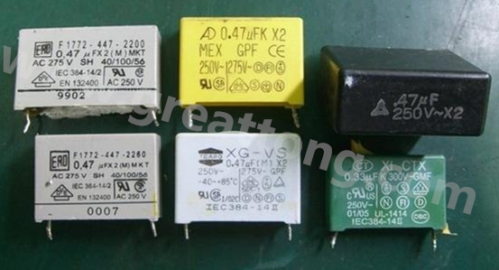 電源板PCBA加工-X電容(Cx，又稱為跨接線路濾波電容)