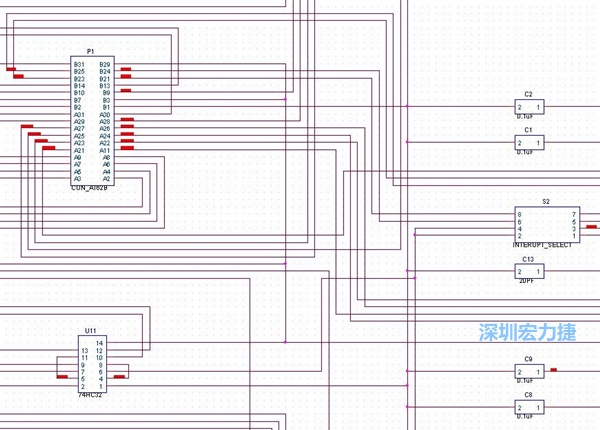 圖紙沒(méi)有層次的概念，不管電路有多復(fù)雜，只有一張平面圖。