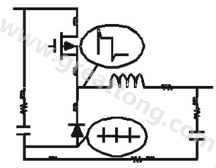 我們的設(shè)計范例顯示，有高達3A的電流必須從接地流回到源端(一個24V汽車電池或一個24V電源)。