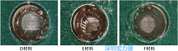 圖14- 冷球拉力試驗后，光學(xué)顯微鏡下的失效模式