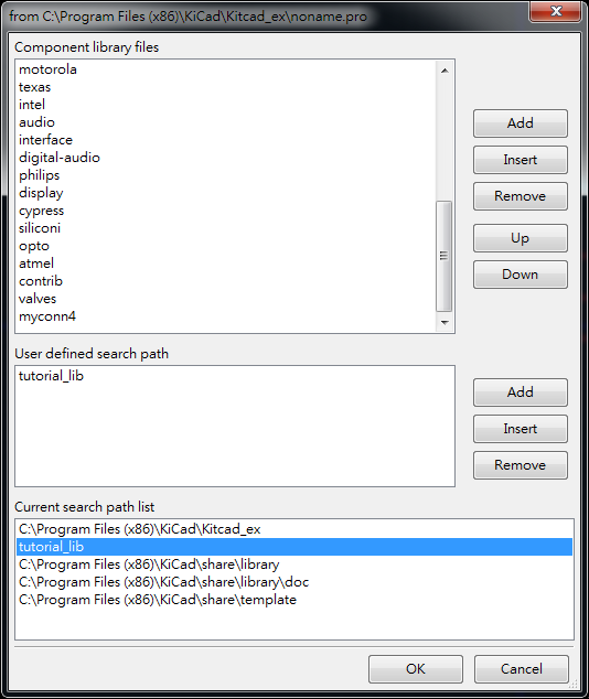 上下兩個(gè)視窗都Add 你的library ，在library browser 就可以找到你的library